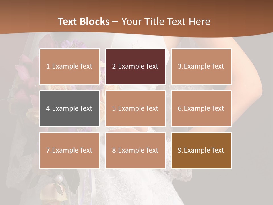 Face Single Human PowerPoint Template