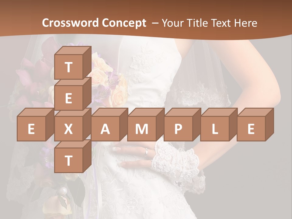 Face Single Human PowerPoint Template