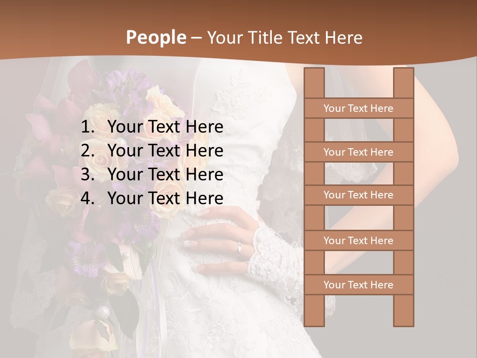 Face Single Human PowerPoint Template
