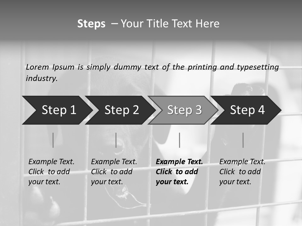 Wires Dog Pet PowerPoint Template