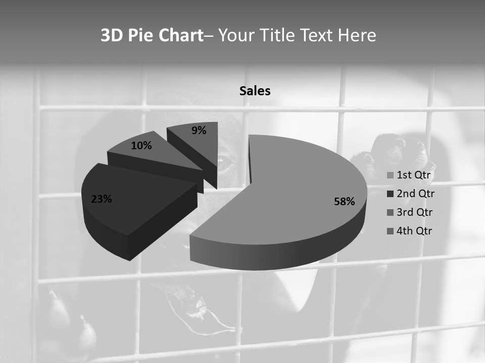 Wires Dog Pet PowerPoint Template