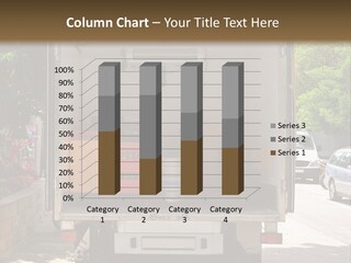 Delivering Distributing Cargo PowerPoint Template