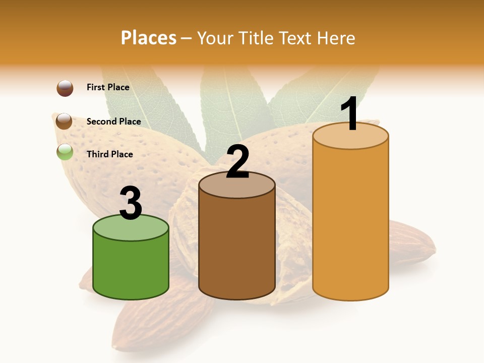 Group Closeup Almond PowerPoint Template