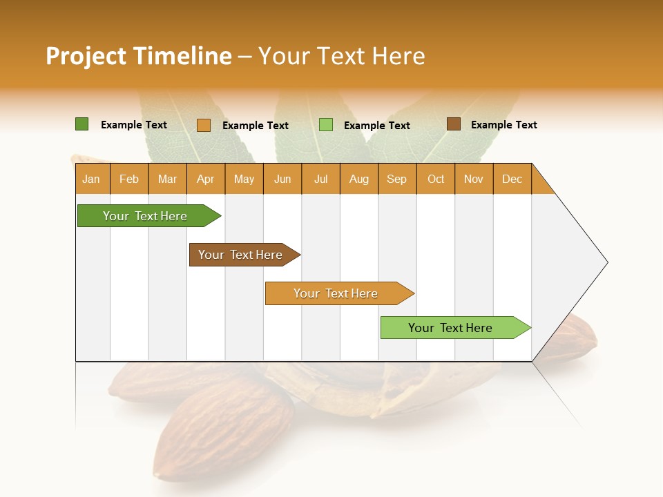 Group Closeup Almond PowerPoint Template