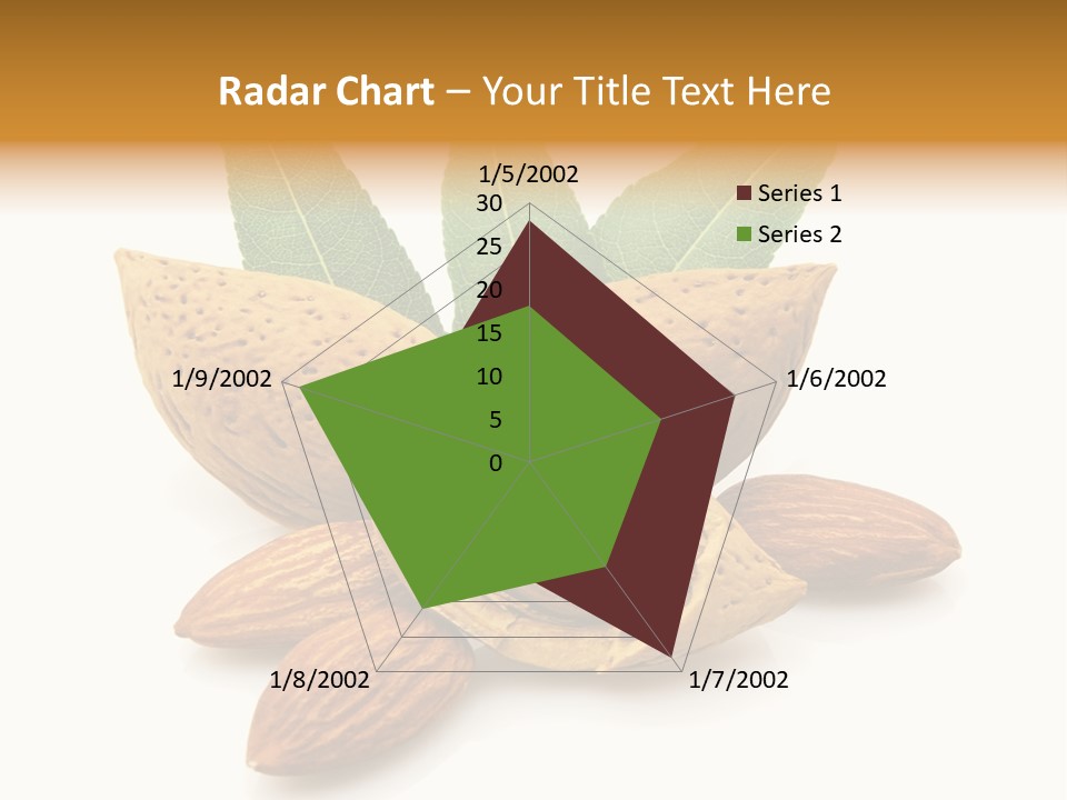 Group Closeup Almond PowerPoint Template