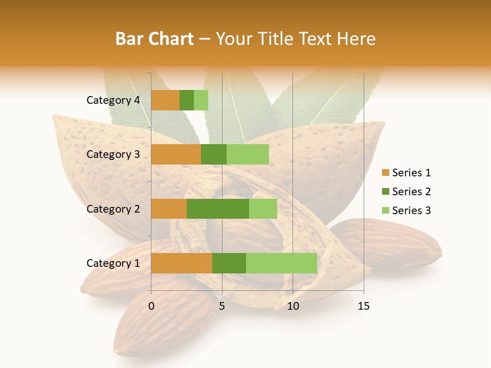 Group Closeup Almond PowerPoint Template