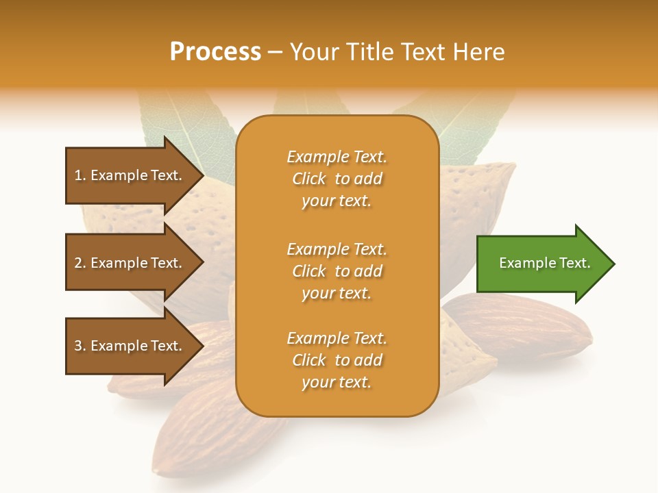 Group Closeup Almond PowerPoint Template