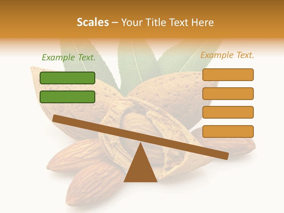 Group Closeup Almond PowerPoint Template