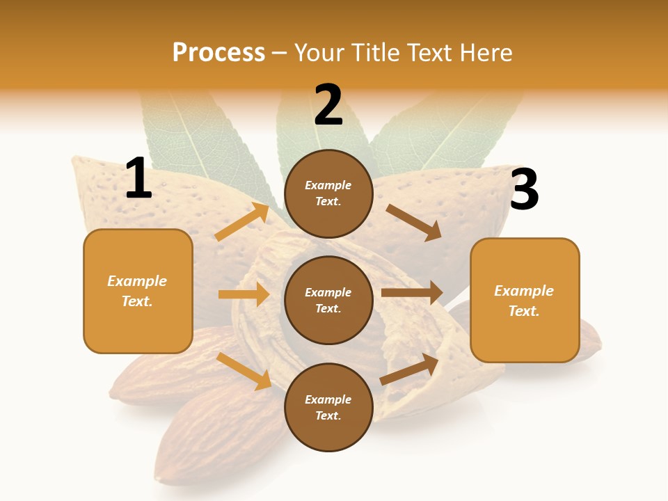 Group Closeup Almond PowerPoint Template