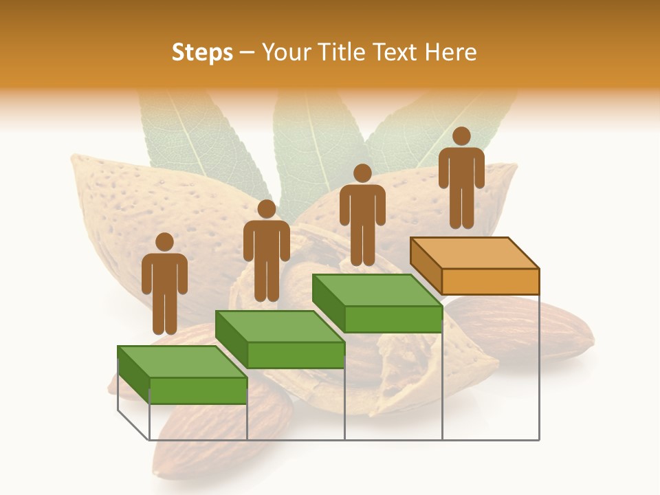 Group Closeup Almond PowerPoint Template