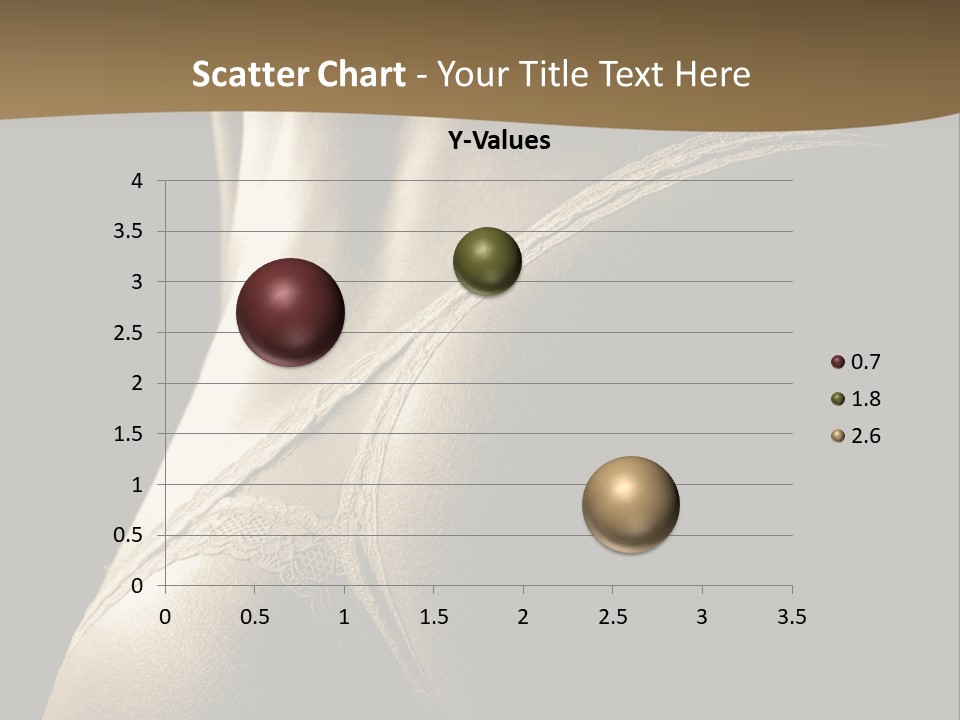 Background Woman Muscular PowerPoint Template