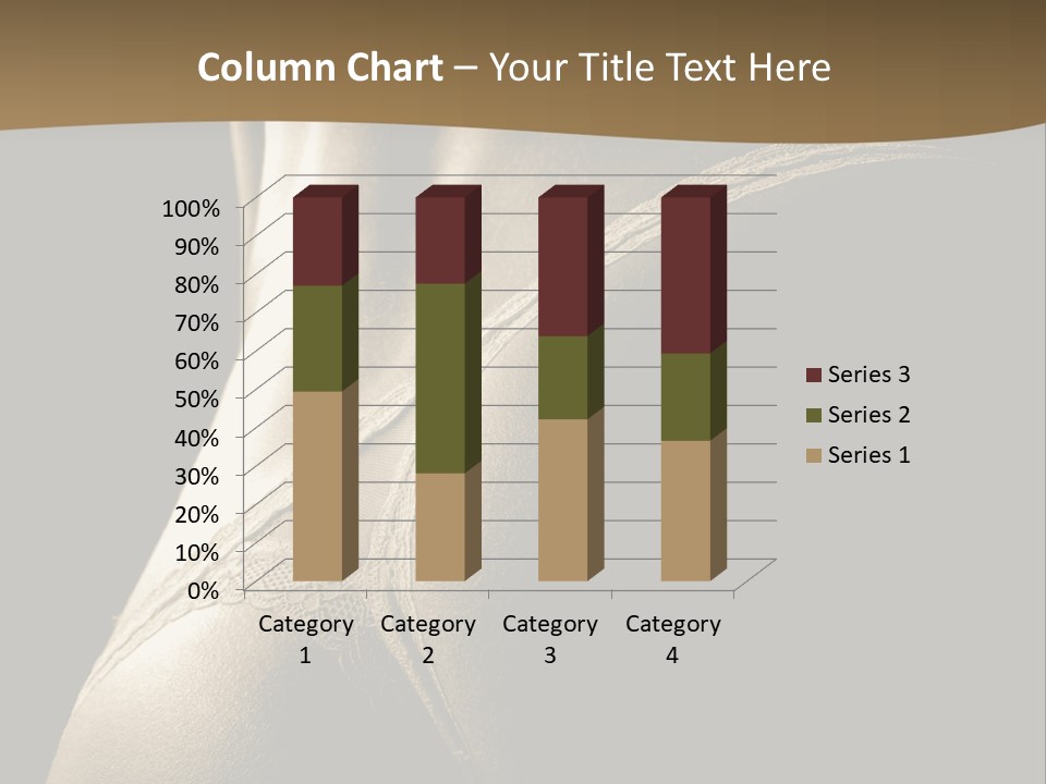 Background Woman Muscular PowerPoint Template