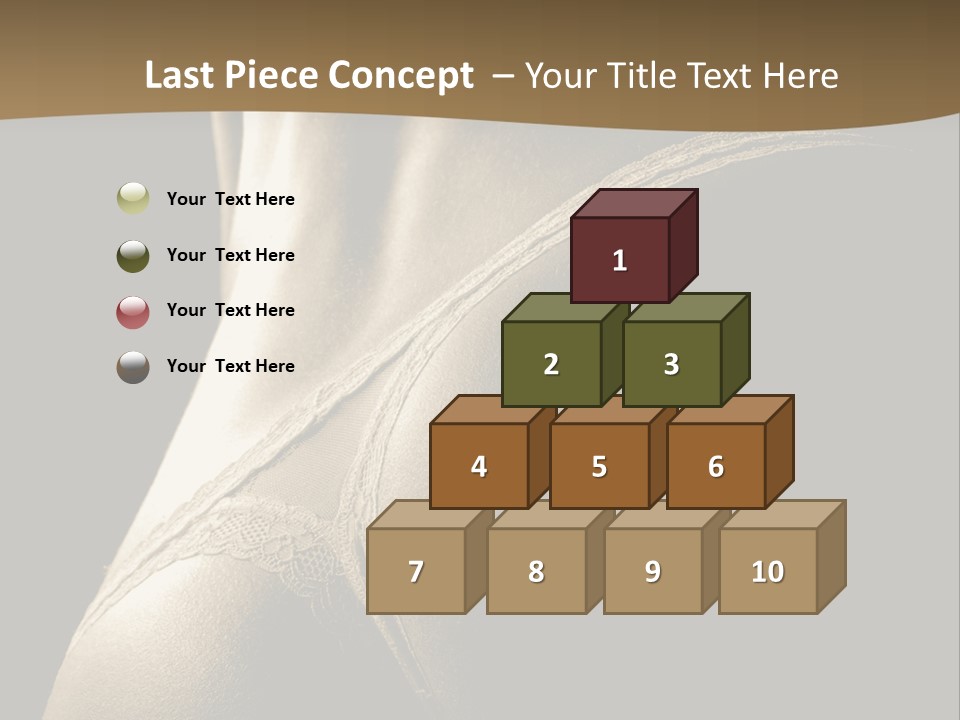 Background Woman Muscular PowerPoint Template