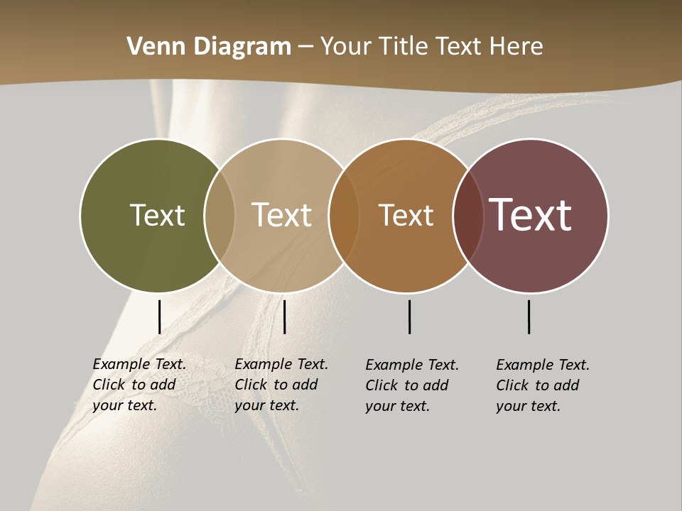 Background Woman Muscular PowerPoint Template