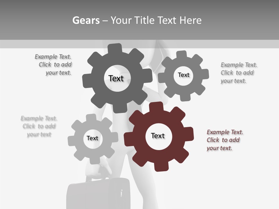 Talk Object Cellular PowerPoint Template