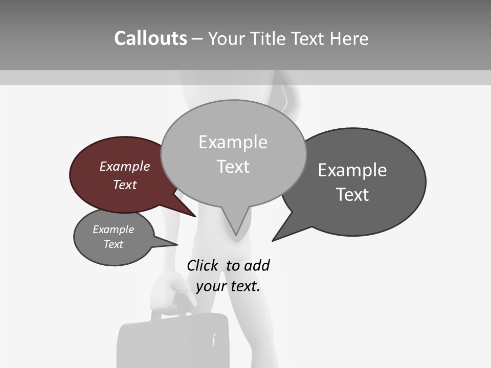 Talk Object Cellular PowerPoint Template