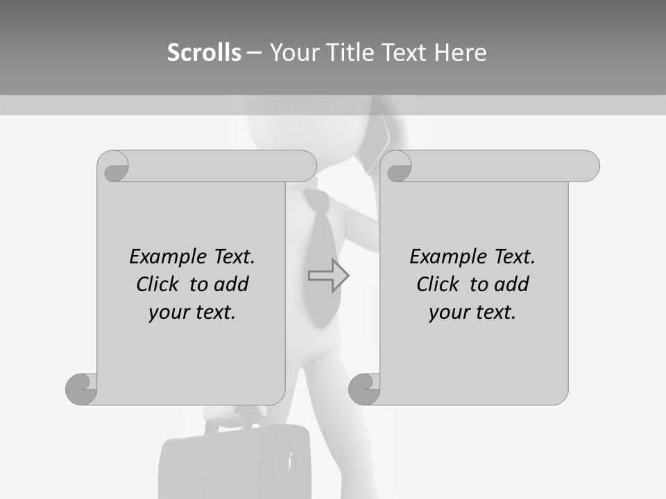 Talk Object Cellular PowerPoint Template