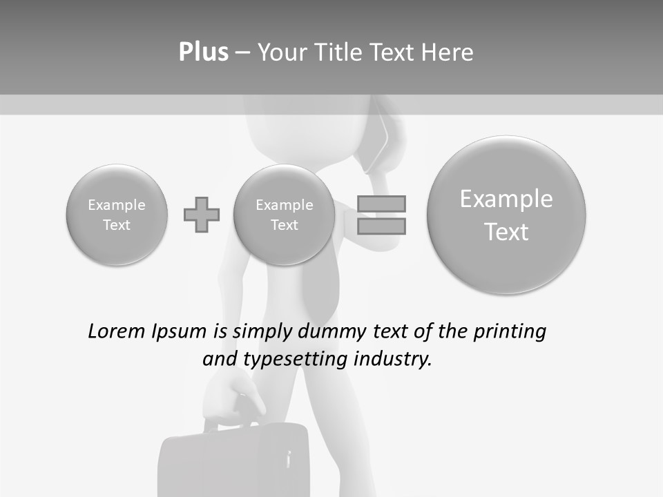Talk Object Cellular PowerPoint Template
