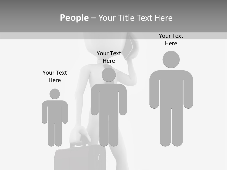 Talk Object Cellular PowerPoint Template