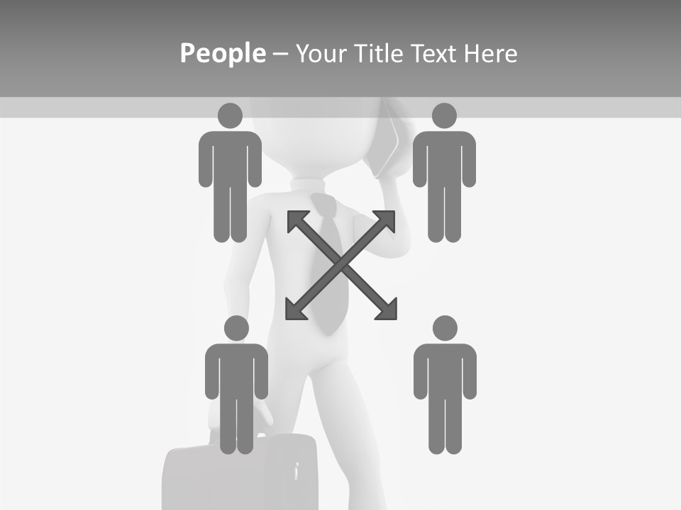 Talk Object Cellular PowerPoint Template