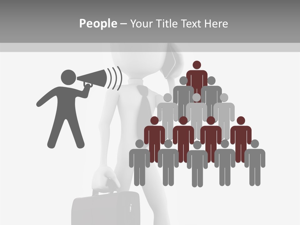 Talk Object Cellular PowerPoint Template