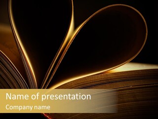 Symbolism Page Valentine PowerPoint Template