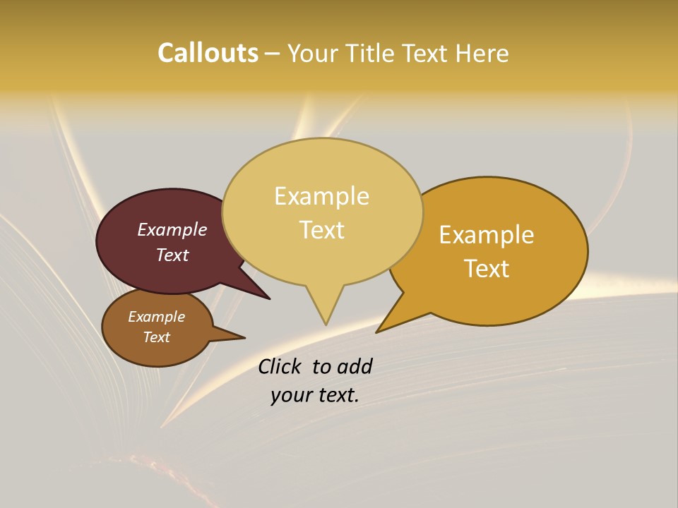 Symbolism Page Valentine PowerPoint Template