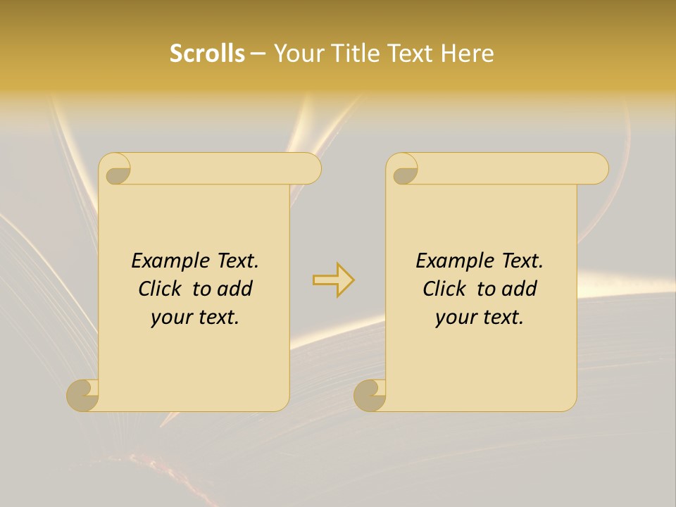 Symbolism Page Valentine PowerPoint Template