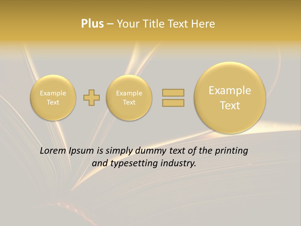 Symbolism Page Valentine PowerPoint Template