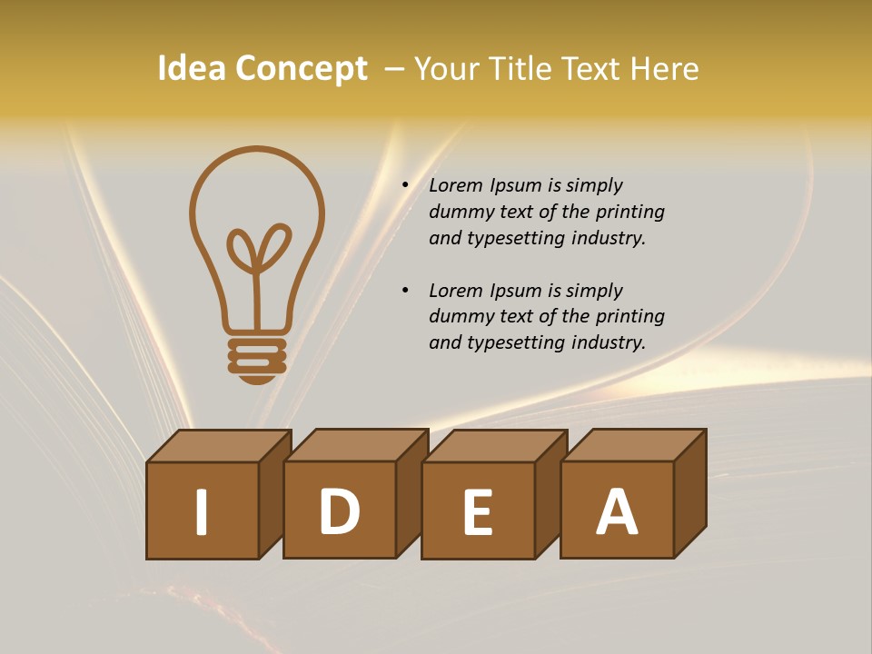 Symbolism Page Valentine PowerPoint Template