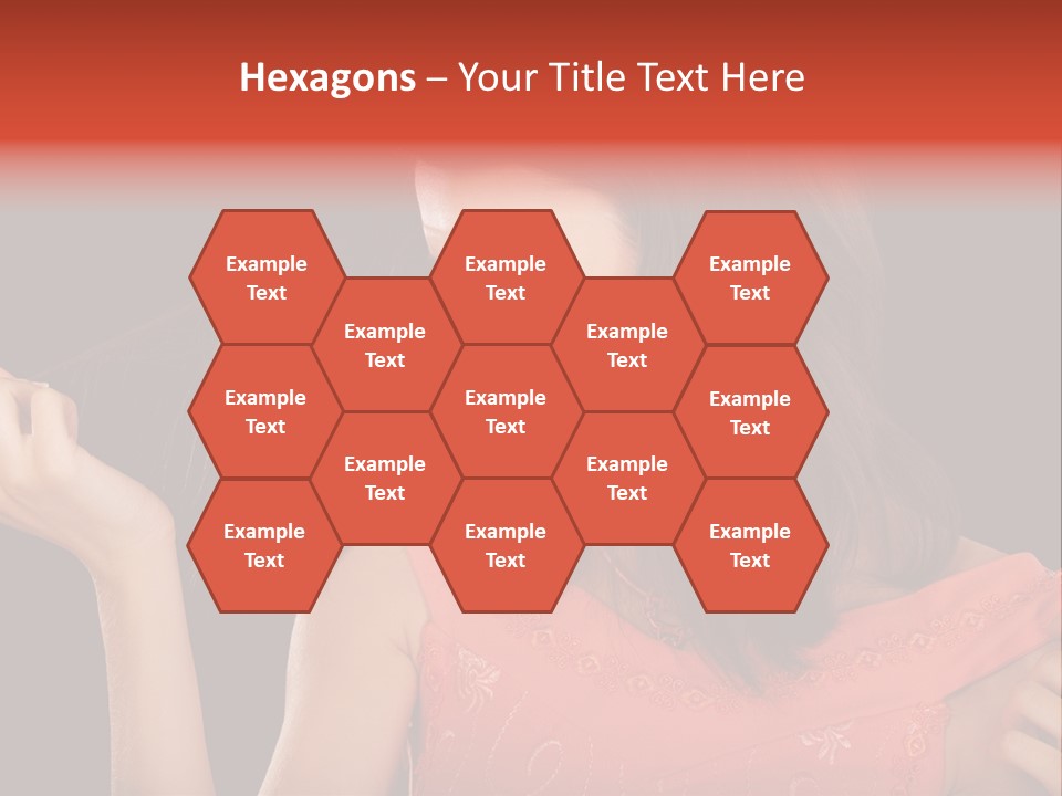 Unhealthy Long Female PowerPoint Template