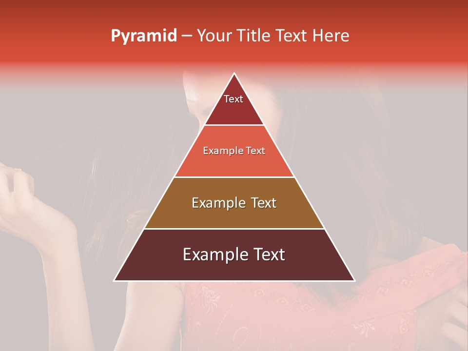 Unhealthy Long Female PowerPoint Template