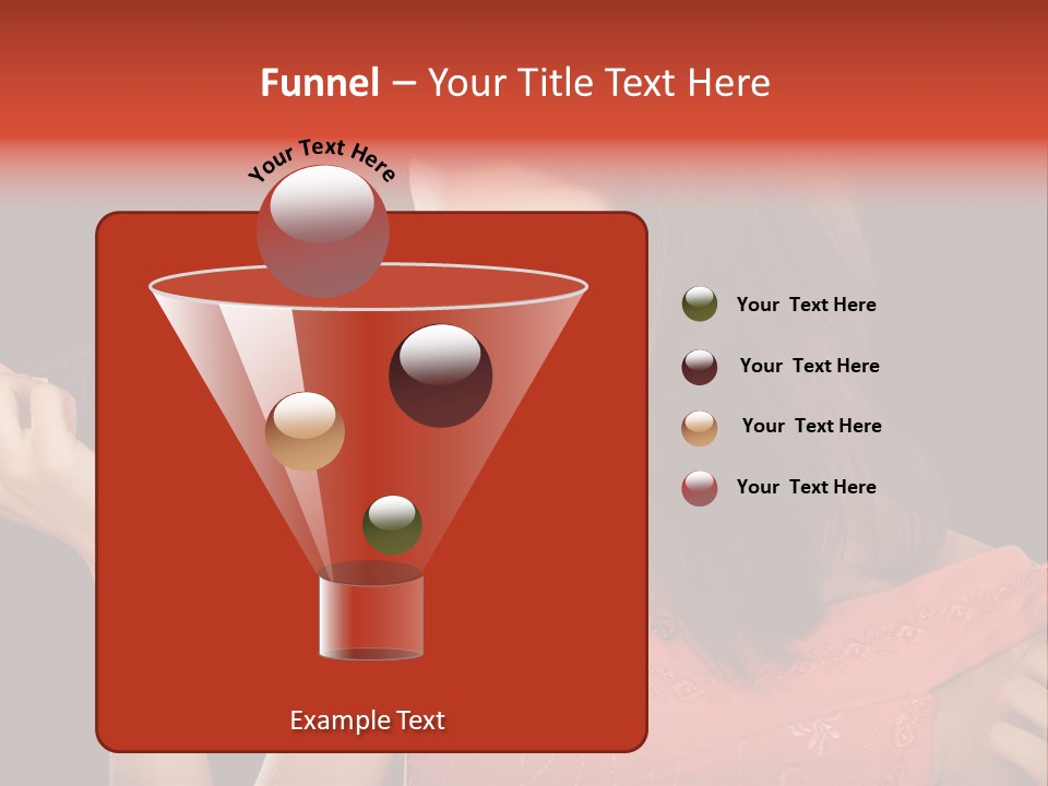 Unhealthy Long Female PowerPoint Template