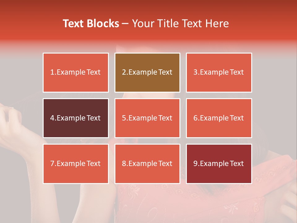 Unhealthy Long Female PowerPoint Template