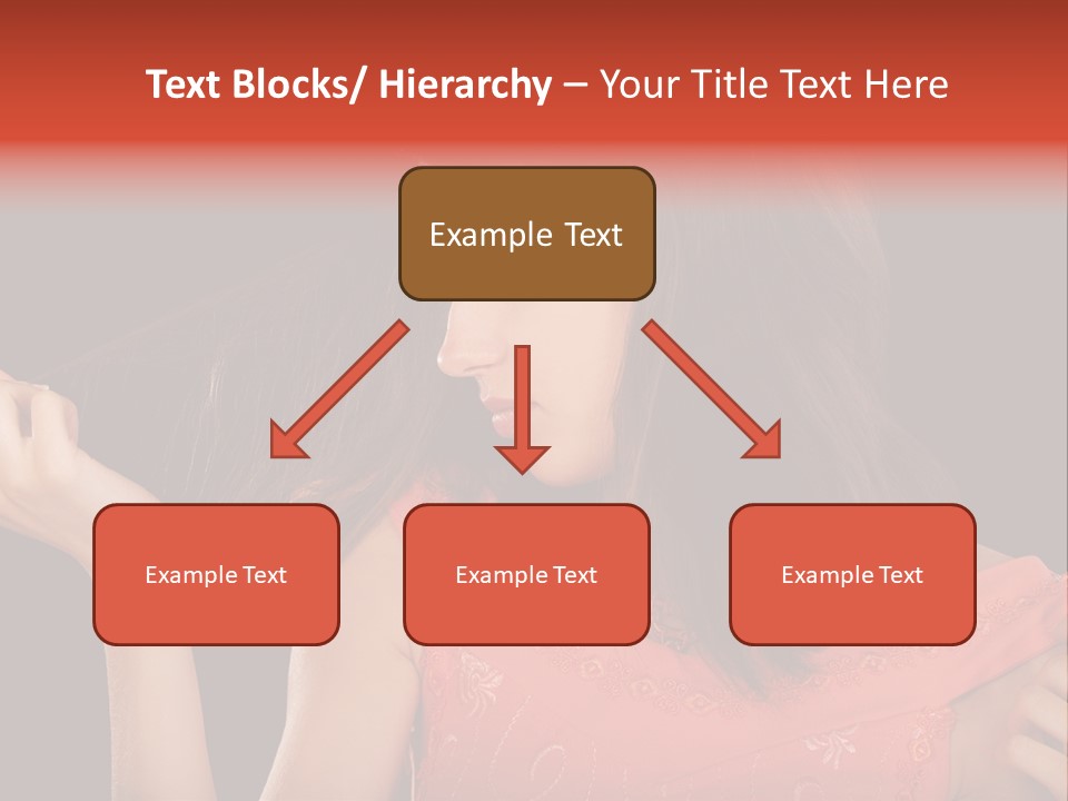 Unhealthy Long Female PowerPoint Template