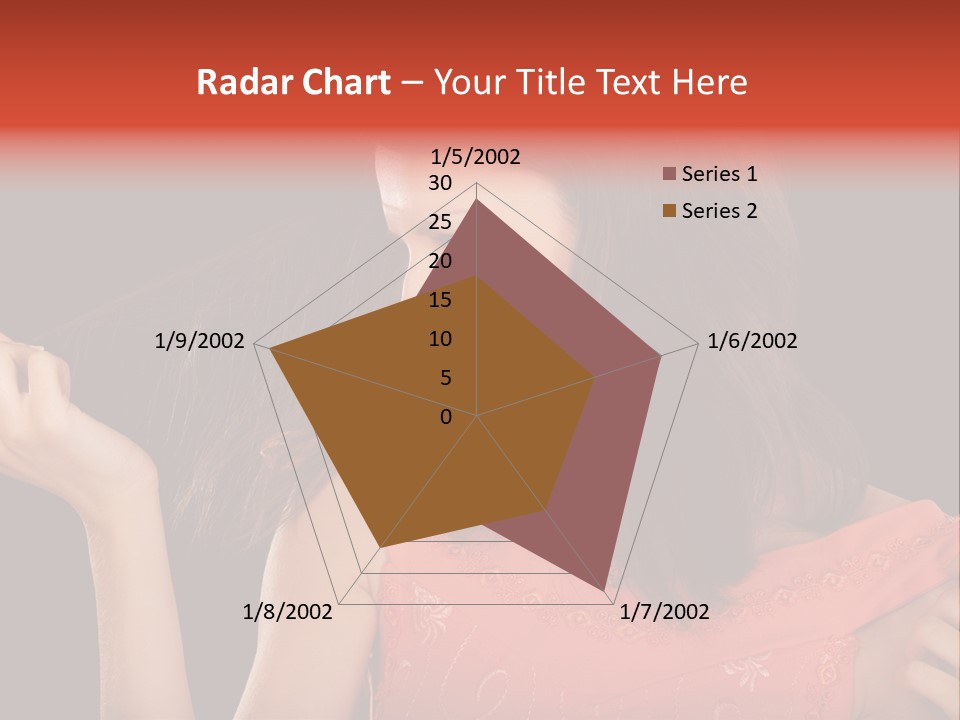 Unhealthy Long Female PowerPoint Template