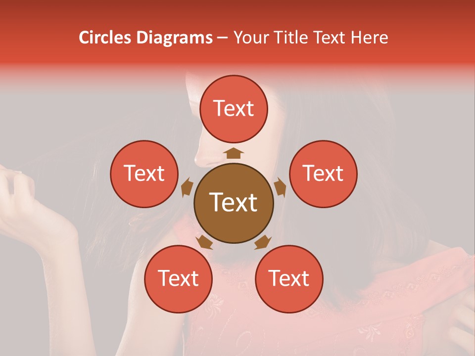 Unhealthy Long Female PowerPoint Template