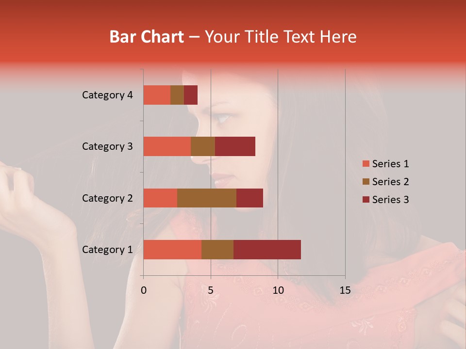 Unhealthy Long Female PowerPoint Template