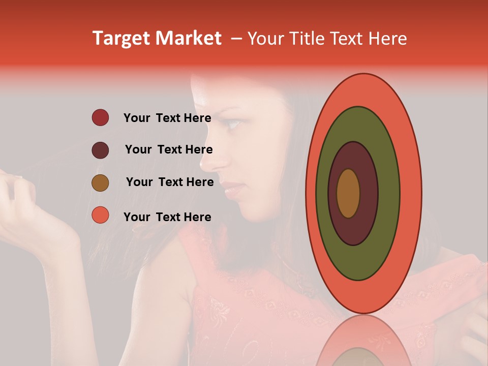 Unhealthy Long Female PowerPoint Template