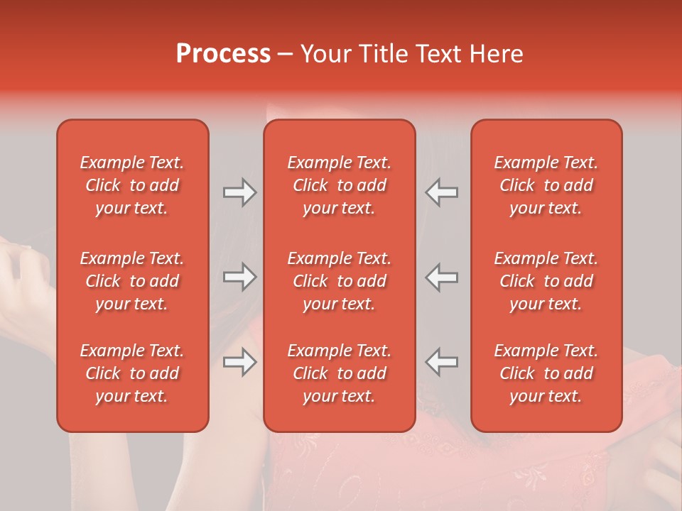 Unhealthy Long Female PowerPoint Template