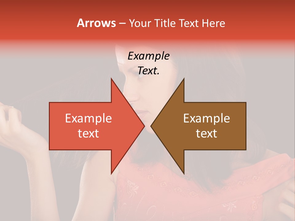 Unhealthy Long Female PowerPoint Template