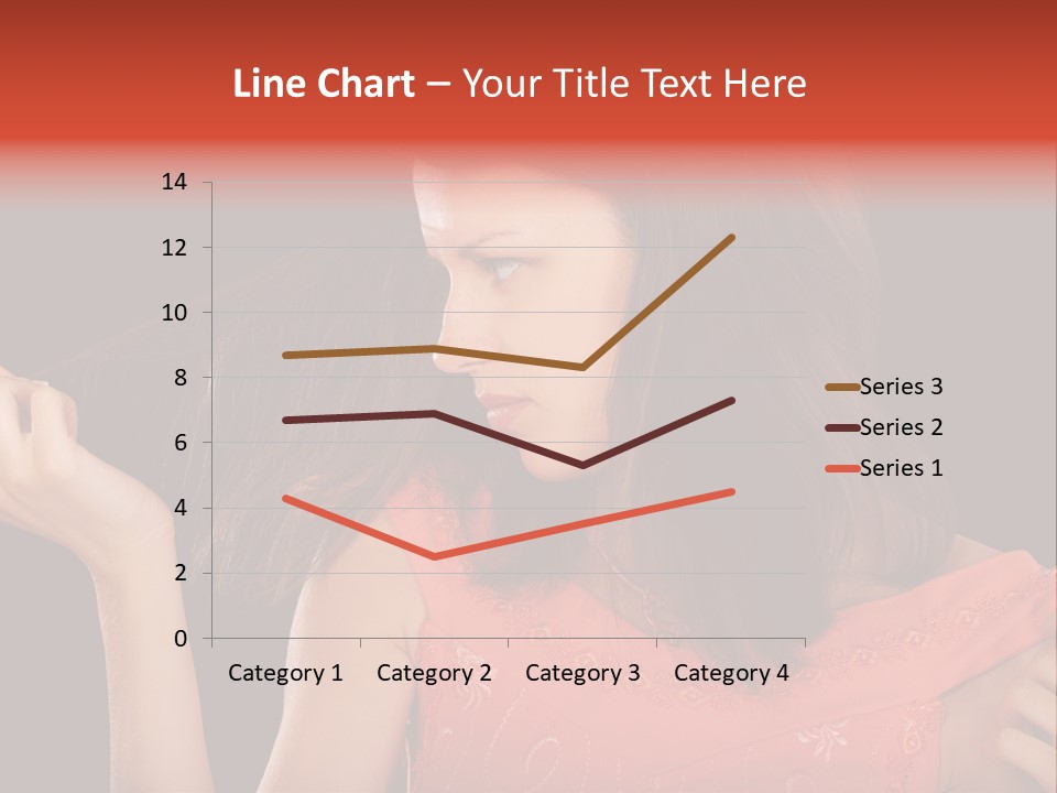 Unhealthy Long Female PowerPoint Template