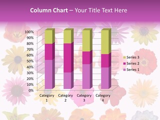 Set Rose Blossom PowerPoint Template