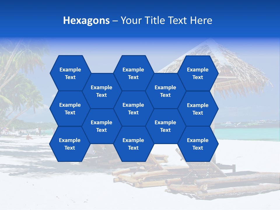 Maldives Travel Solitude PowerPoint Template