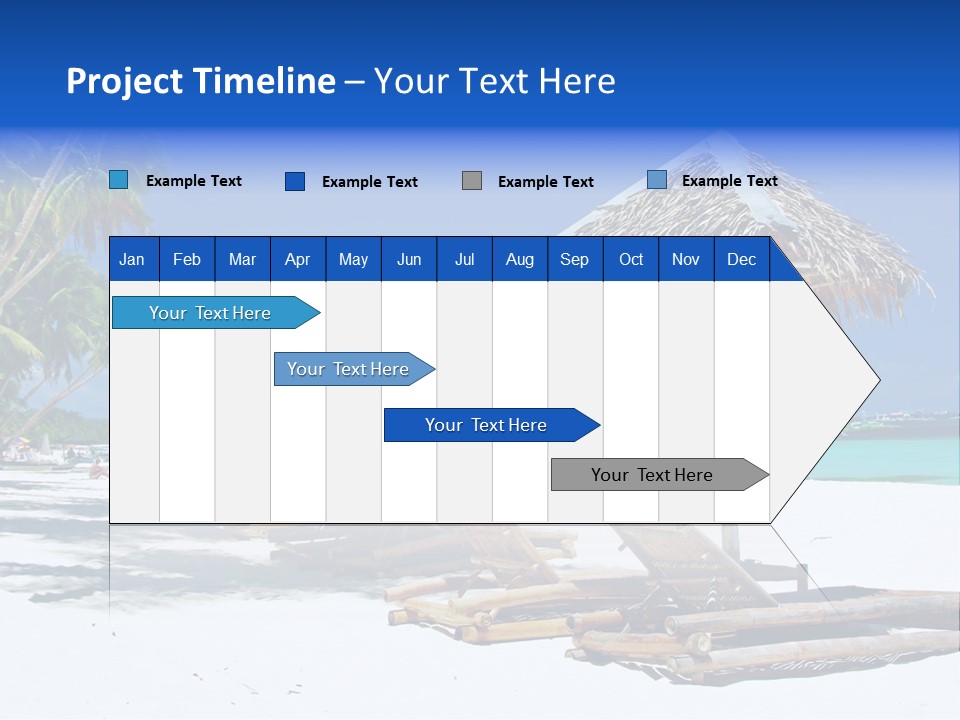 Maldives Travel Solitude PowerPoint Template