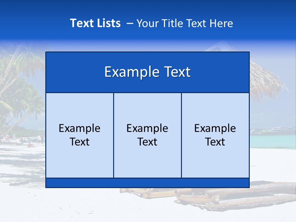 Maldives Travel Solitude PowerPoint Template