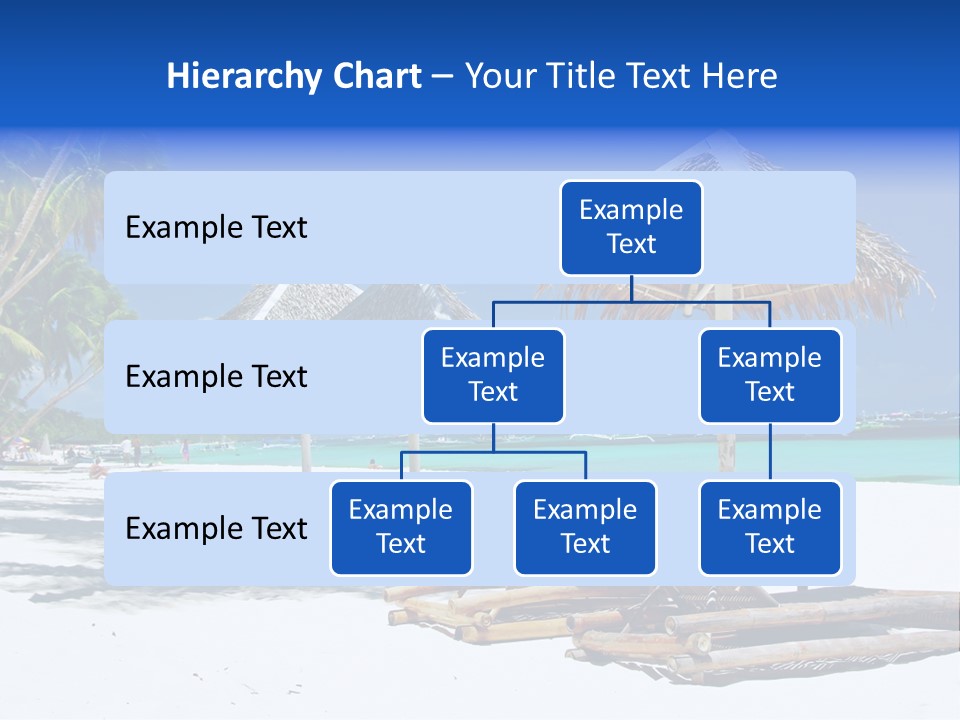 Maldives Travel Solitude PowerPoint Template