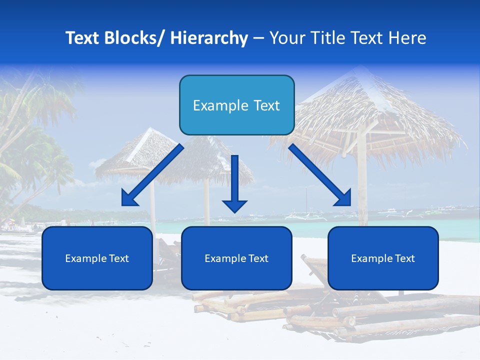 Maldives Travel Solitude PowerPoint Template