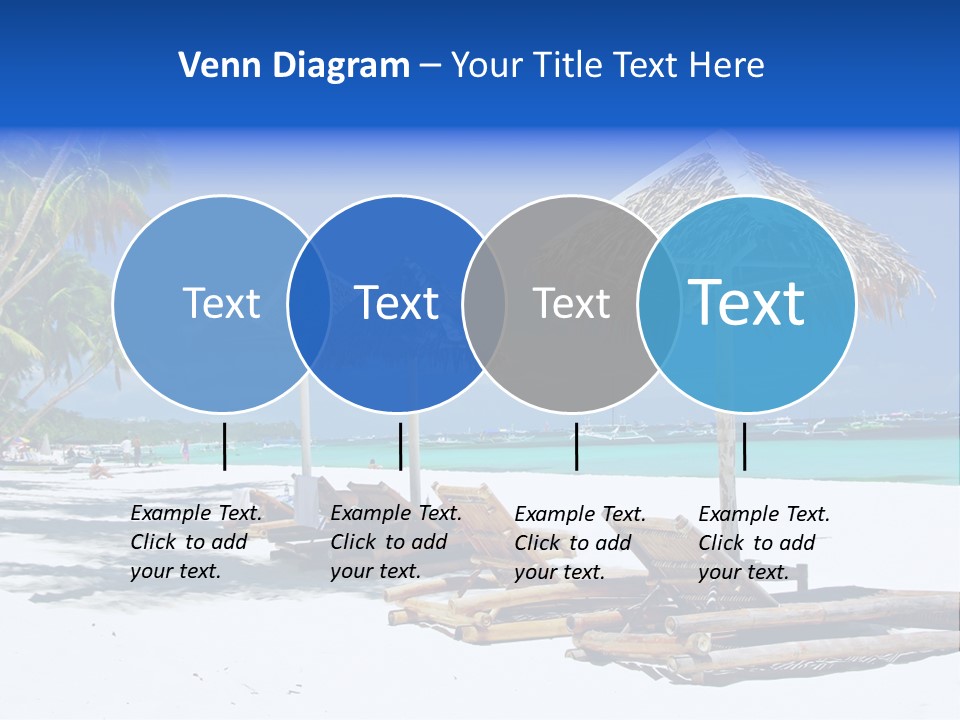 Maldives Travel Solitude PowerPoint Template