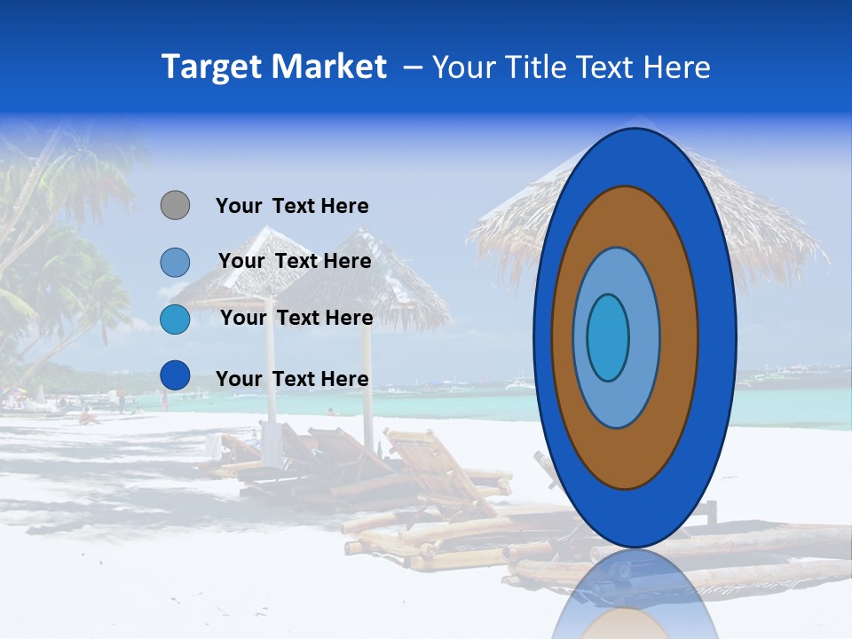 Maldives Travel Solitude PowerPoint Template